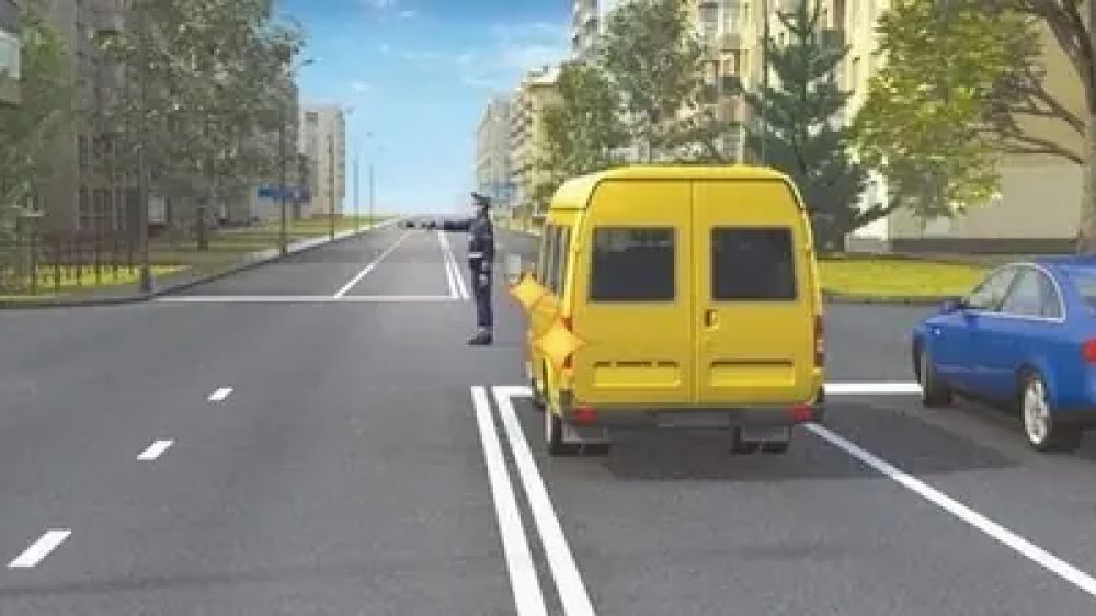 Загадка регулировщика: кто может ехать дальше? Загадка регулировщика: кто может ехать дальше?