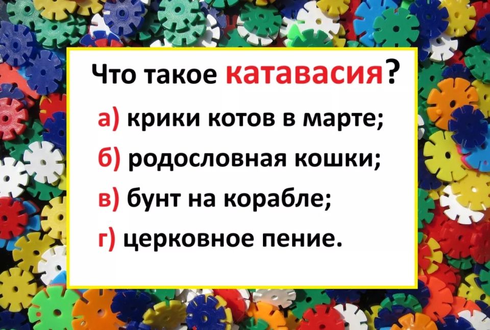Значение слова «катавасия»: проверьте свой словарный запас! Значение слова «катавасия»: проверьте свой словарный запас!