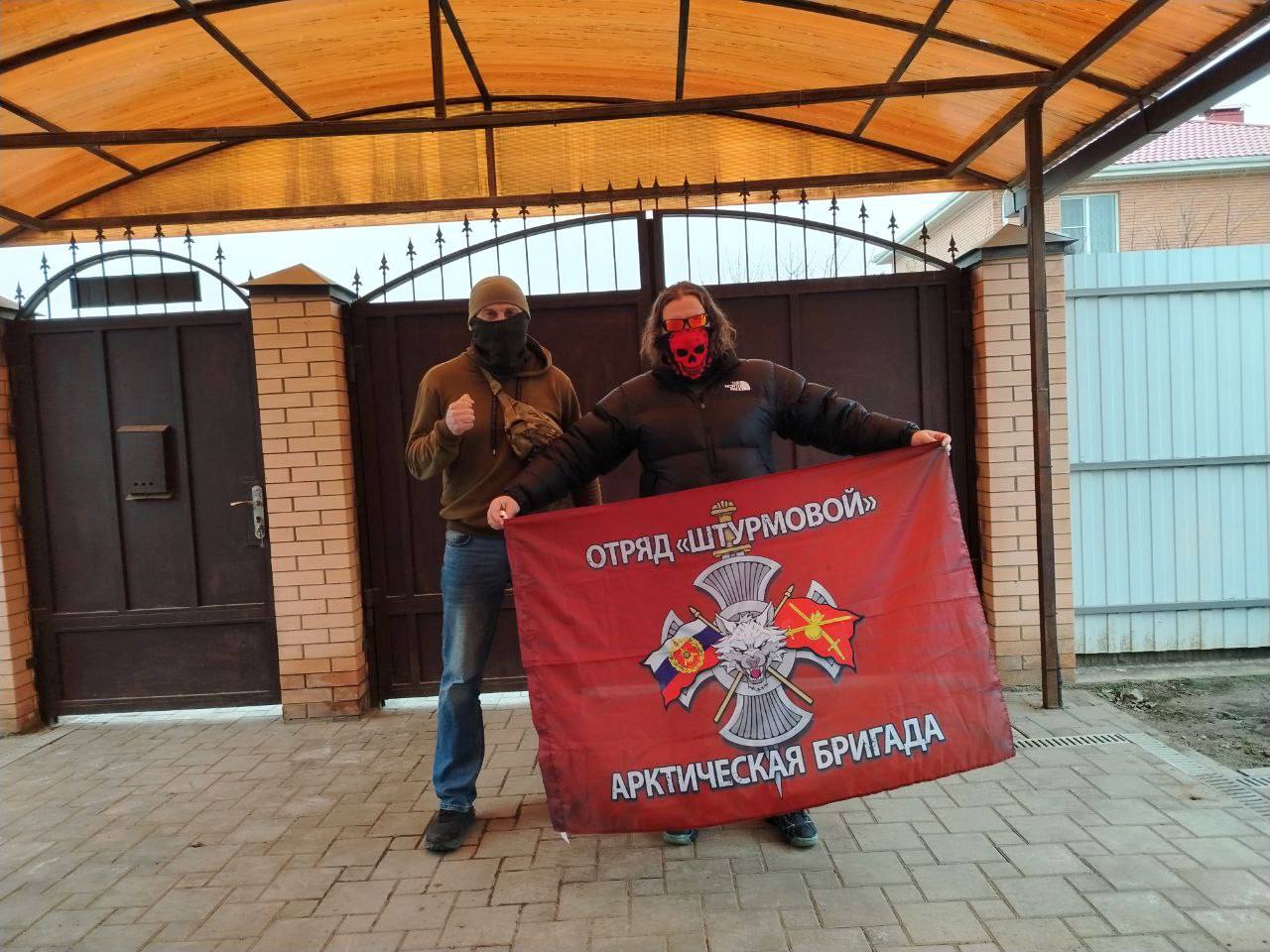 Крепкая мужская встреча!. Наш боец с позывным «ДЖАНГО» встретился с админом RSOTM