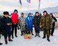 В г. Улан-Удэ ветераны транспортной полиции приняли участие в соревнованиях по подледному лову на мормышку