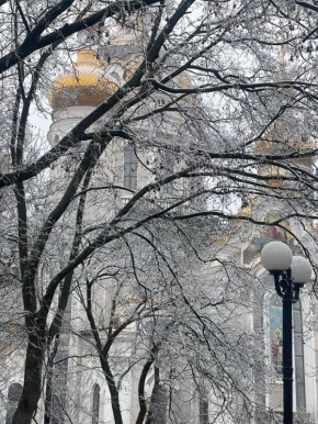 Эдуард Басурин: #ФотоДня. Ещё фото снежного Донецка от подписчицы